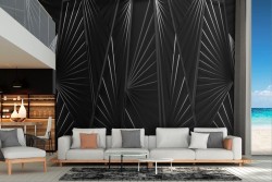 Black stylized wallpaper