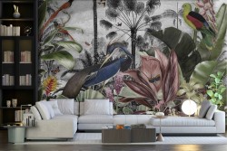 Tropical forest wallpaper