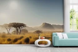 Savannah landscape wallpaper