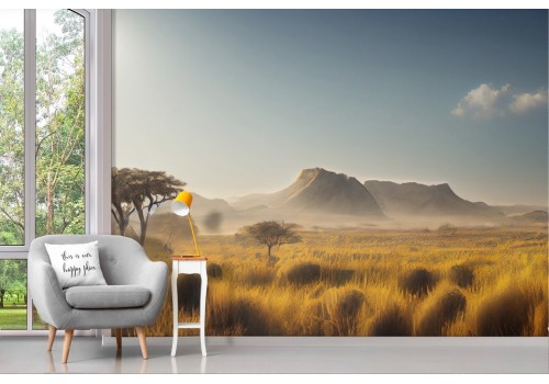 Savannah landscape wallpaper 2