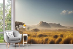 Adhesive Wallpaper Savannah Landscape