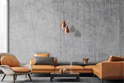 Adhesive Wallpaper with industrial concrete effect