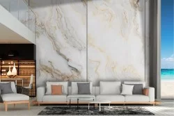 Carta da Parati marmo bianco