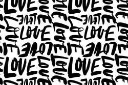 Graffiti wallpaper writings