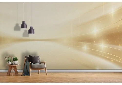 Glamour Gold Glitter Wallpaper -a355