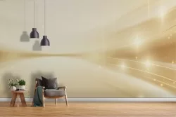 Glamorous gold glitter wallpaper