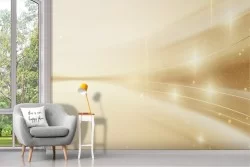 Glamour gold wallpaper