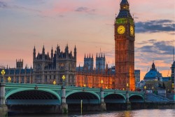 Carte da Parati Londra tramonto