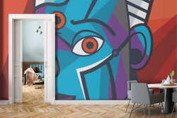 Colorful Artistic Adhesive Wallpaper Picture