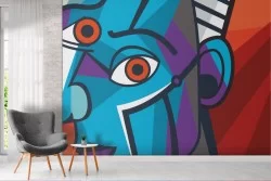 Carta da Parati artistica quadro