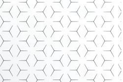 Carte da Parati geometrica bianca