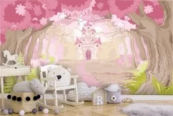 Carta da Parati Paesaggi Principesse e ballerine Fantasy