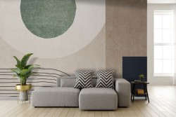 Vintage Geometric Adhesive Wallpaper