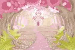Kids Wallpaper Landscape Princesses and Fantasy Dancers