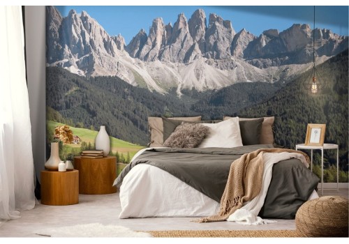 Carta da parati paesaggio alpino montagna 2