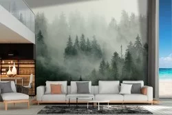 Forest shades wallpaper