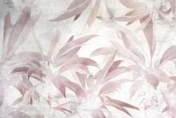Vintage leaf wallpaper