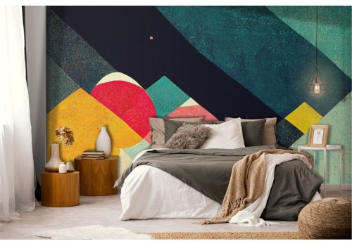 Colorful artistic wallpaper design 2