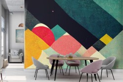 Artistic wallpaper design