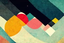 Artistic design wallpaper