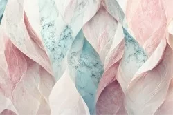 Marble wallpaper embossed waves