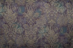 Vintage gold and purple wallpaper