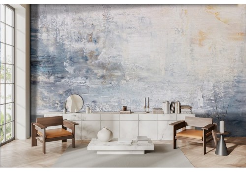 Abstract wallpaper blue brown shades