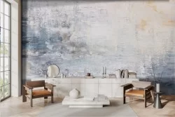 Abstract wallpaper blue brown shades