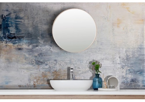 Abstract wallpaper blue brown shades 2