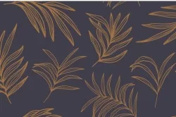 Purple tropical leaves wallpaper