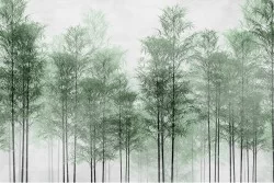 Abstract forest wallpaper