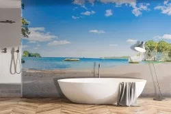 Carta da parati spiaggia mare