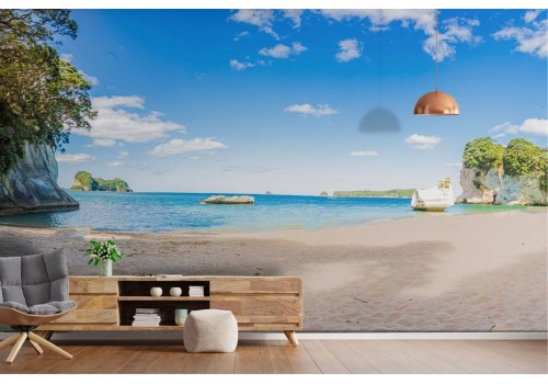 Carta da parati spiaggia mare 2