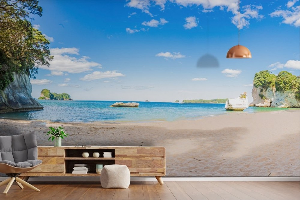Carta da Parati Adesiva spiaggia mare