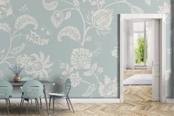 Vintage flower wallpaper