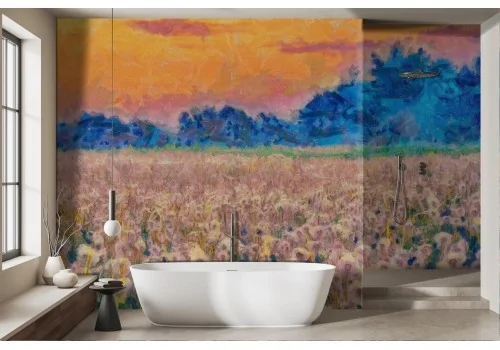 Wallpaper picture artistic canvas effect -a470