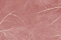 Carte da Parati marmo fiori stilizzati