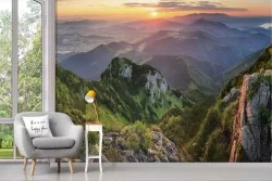 Mountain Sunset Wallpaper