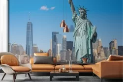 Carta da Parati Adesiva Statua della liberta - New York
