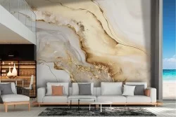 Gold marble wallpaper