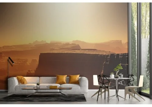 Carta da Parati deserto canyon paesaggio