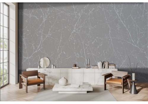 Stylized wallpaper grey background