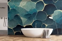 Abstract blue wallpaper designs