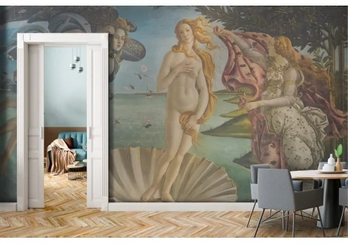 Carta da parati dipinto Botticelli La Nascita di Venere 2