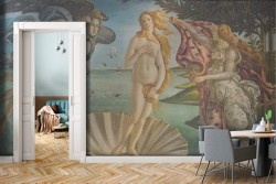 Carta da Parati Adesiva dipinto Botticelli La Nascita di Venere