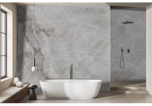 Luxury grey marble wallpaper