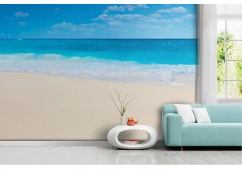 Wallpaper beach blue sea summer -a514