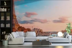 Paris Sunset Wallpaper