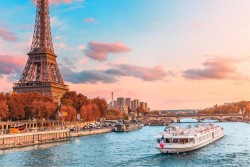 Carte da Parati Parigi tramonto