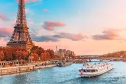 Paris sunset wallpaper